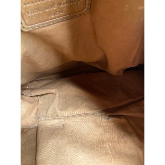 Fossil long live vintage 1954 brown LEATHER CROSS BODY PURSE SHOULDER handbag - Picture 6 of 7